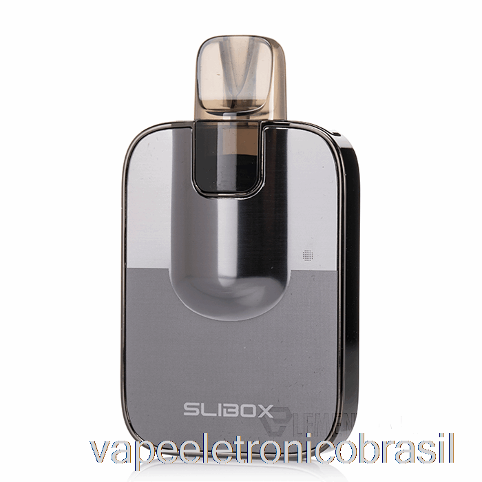 Vape Recarregável Kanger Slibox Pod Kit Cinza Vulcânico
